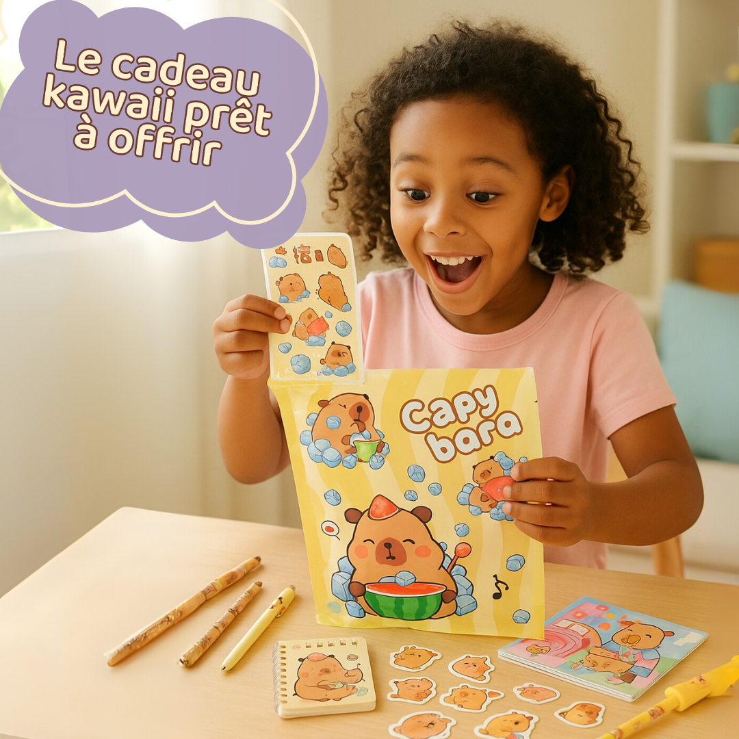 CapyBox - La première boîte mystère Kawaii 100% Capybara